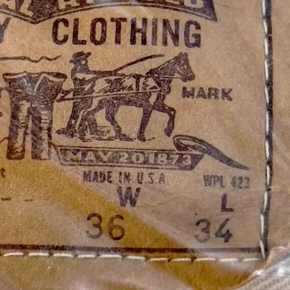 Levi Strauss & Co 646 Flare Leg Jean Bell Bottom VINTAGE 1974 36W X 30L(Altered